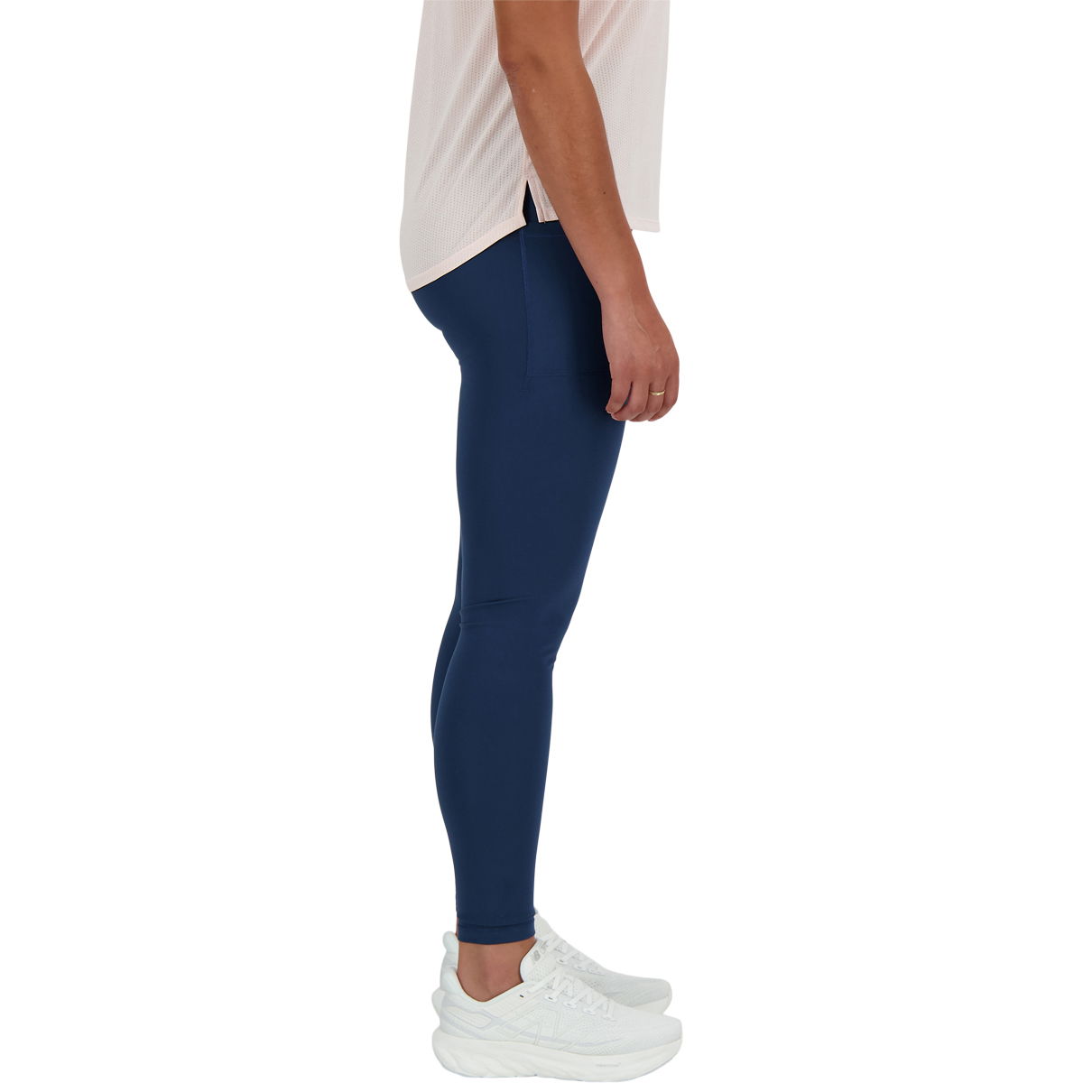 New Balance Sleek High Rise Løbetights Dame