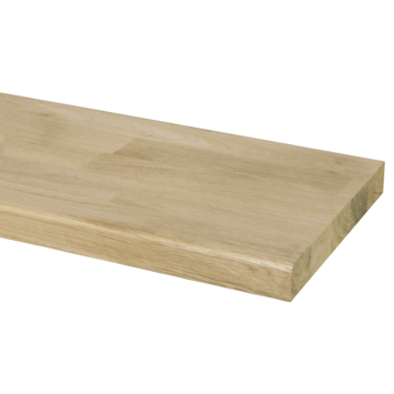 Vensterbank massief eiken 100x20cm 27mm