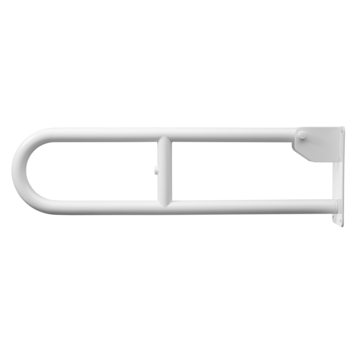 Basic toiletbeugel opklapbaar70 cm wit