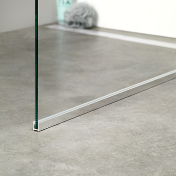Sealskin Inloopdouche A3 I AM 200x100 cm RVS