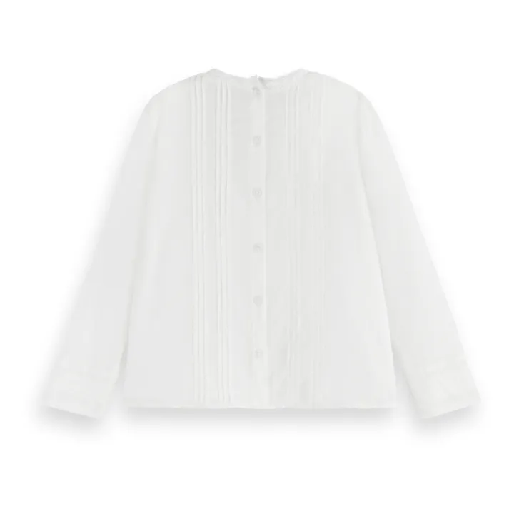 Scotch & Soda Blouse Broderies | Blanc