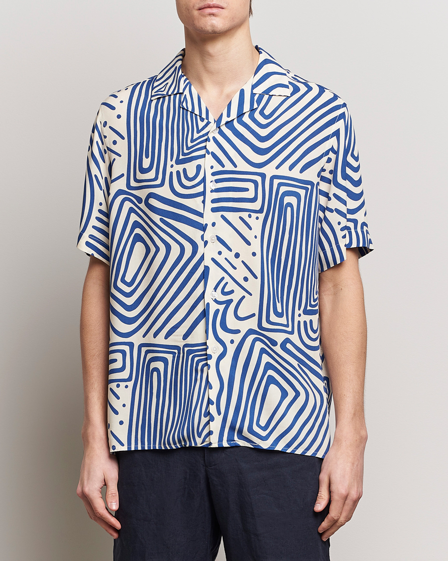OAS Viscose Resort Short Sleeve Shirt Eldovado