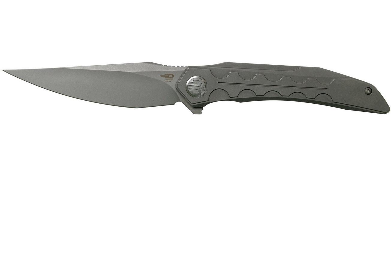 Bestech Samari BT2009A Titanium Grey zakmes, Kombou design