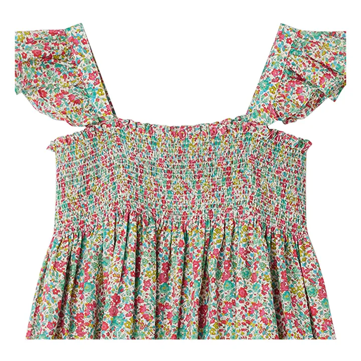 Bonpoint Robe Liberty Exclusif Alexandra | Vert