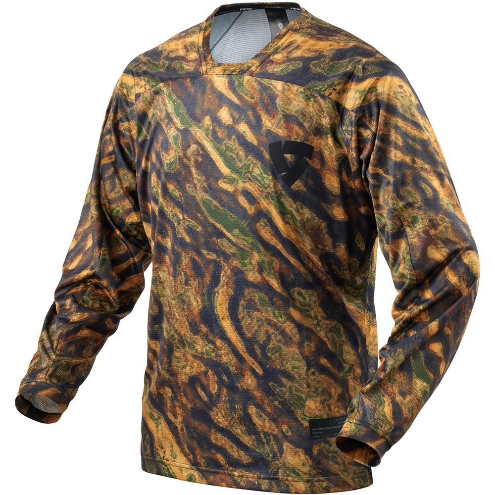 Rev'it - Maillot Emulsion Marron / Noir