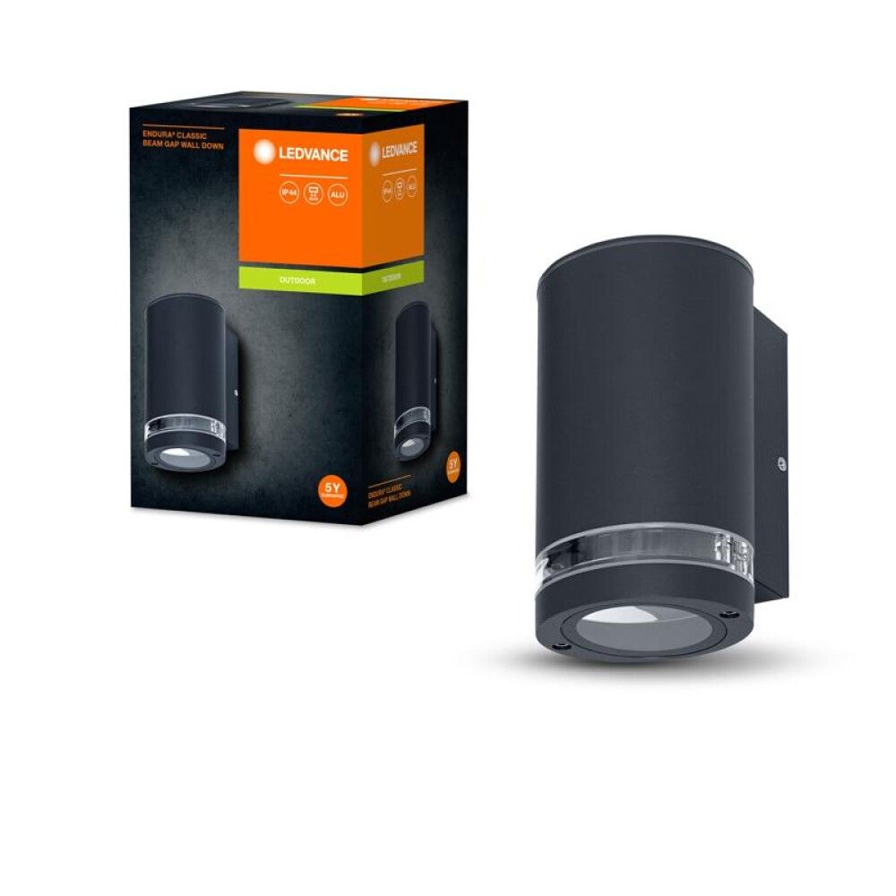 VEGGLAMPE LEDVANCE ENDURA CLASSIC BEAM MØRKGRÅ