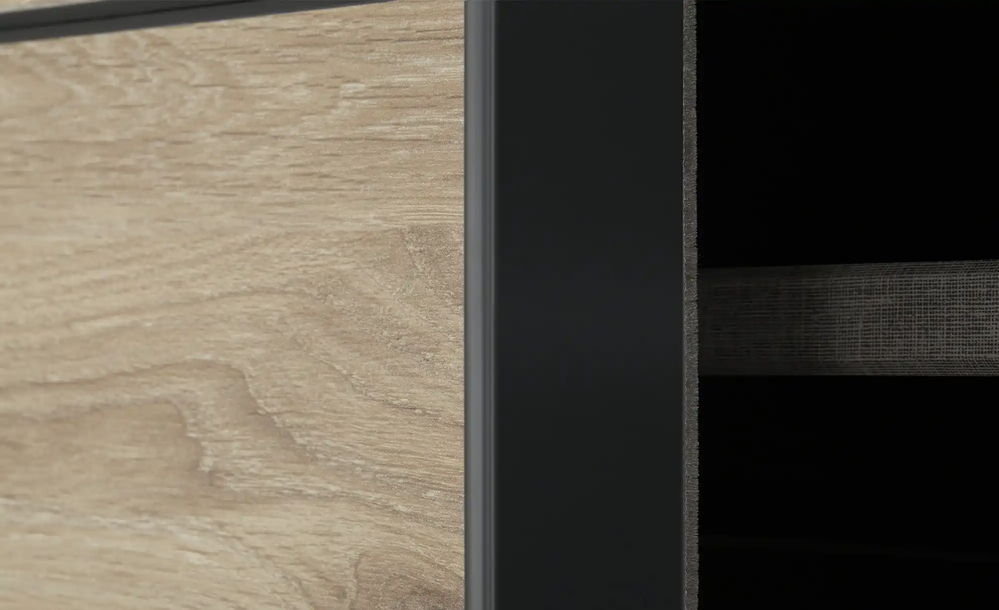uno Schwebetürenschrank in Viking Oak hell Bilbao