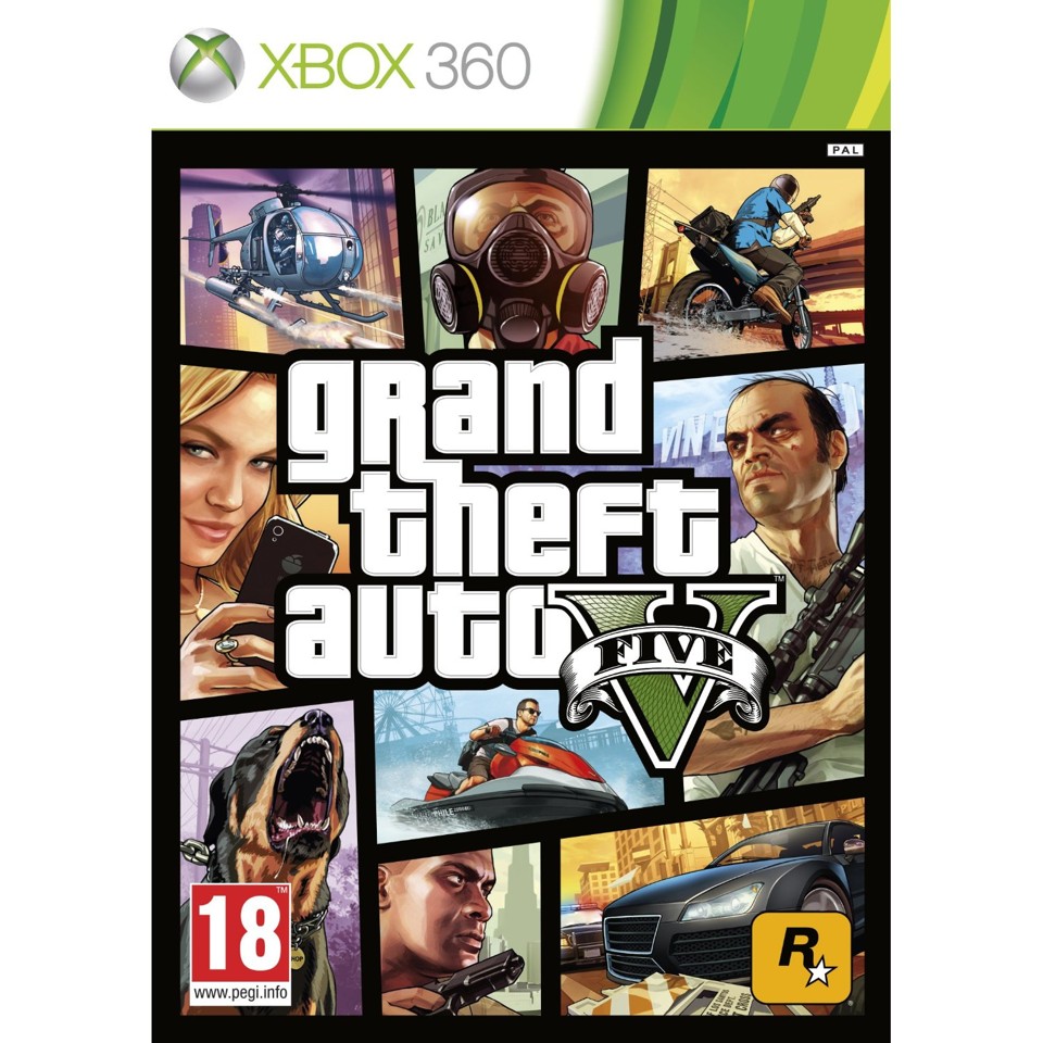 Grand Theft Auto V (GTA 5)- Xbox360