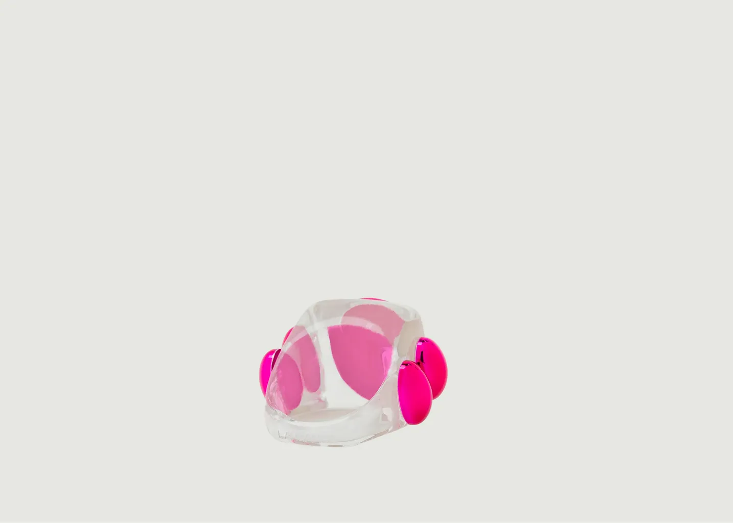 Bague en plastique Barbarella La Manso