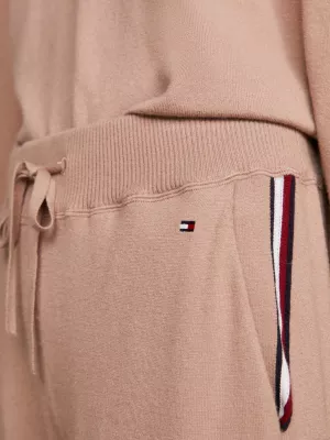 Calça Jogger Global Stripe com Barra Dobrada