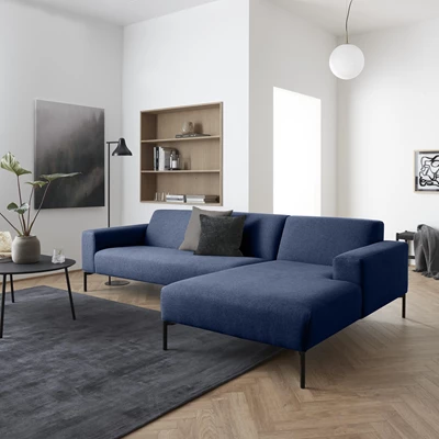 Franklin højrevendt sofa med chaiselong