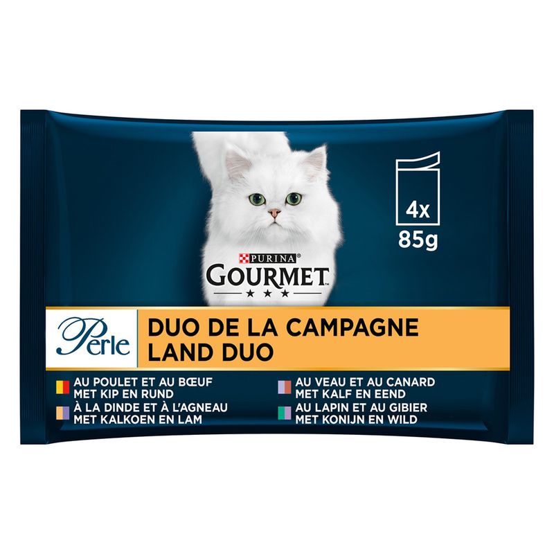 Lot mixte Gourmet Perle 4 x 85 g