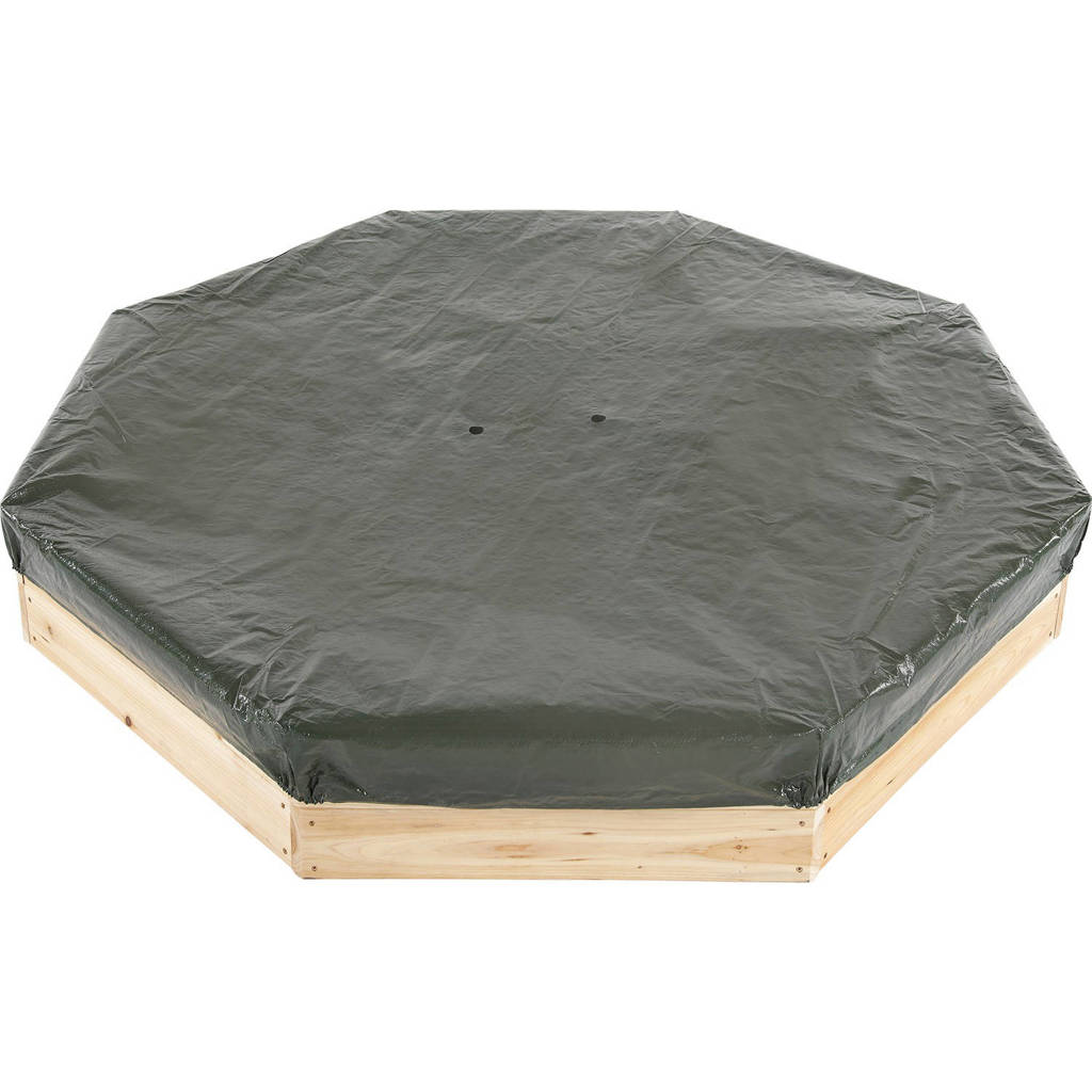 Giant Houten zandbak 177x177x23cm