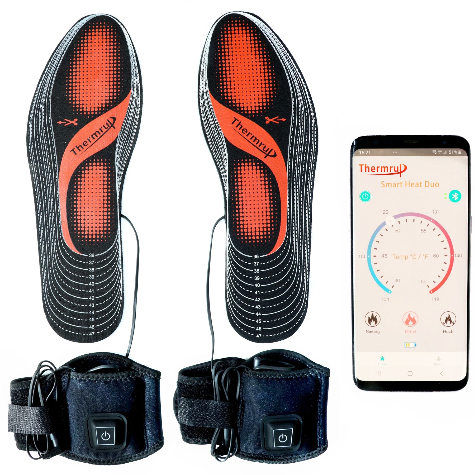 Thermrup App Verwamde inlegzolen - Maat 35-48