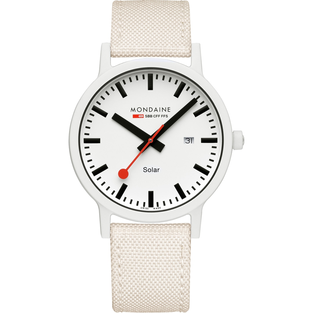 Mondaine essence solar Weiss 41mm