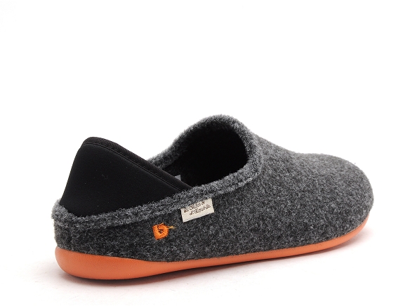 La maison de l espadrille chaussons homme 6717 6 noir