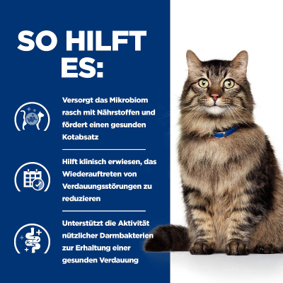 Hill's VET Katze Prescription Diet Gastrointestinal Biome Ragout mit Huhn & Gemüse 24x82g