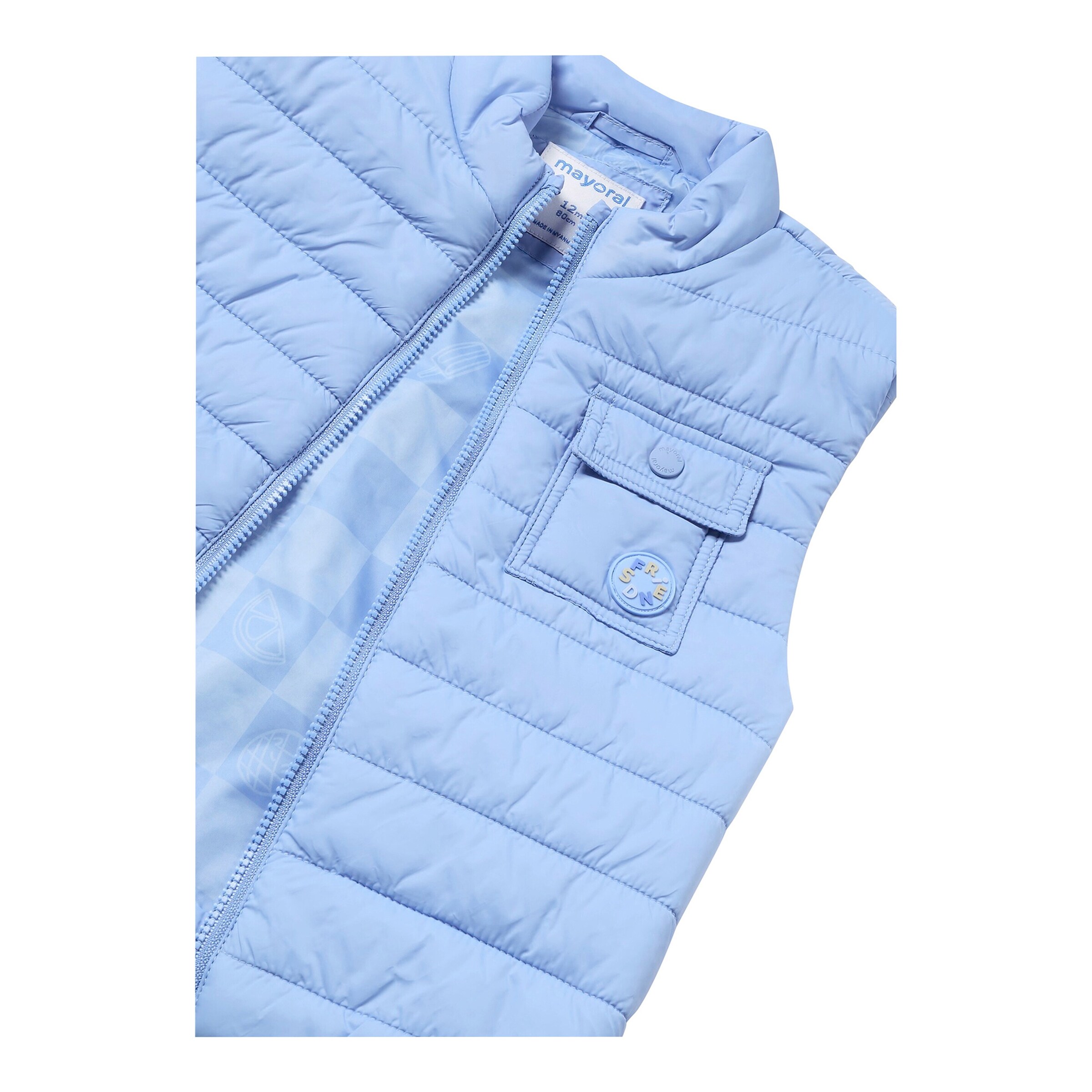 Mayoral Steppweste hellblau