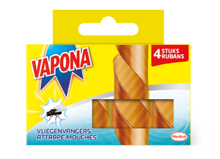 Vapona Vliegenvangers 4ST