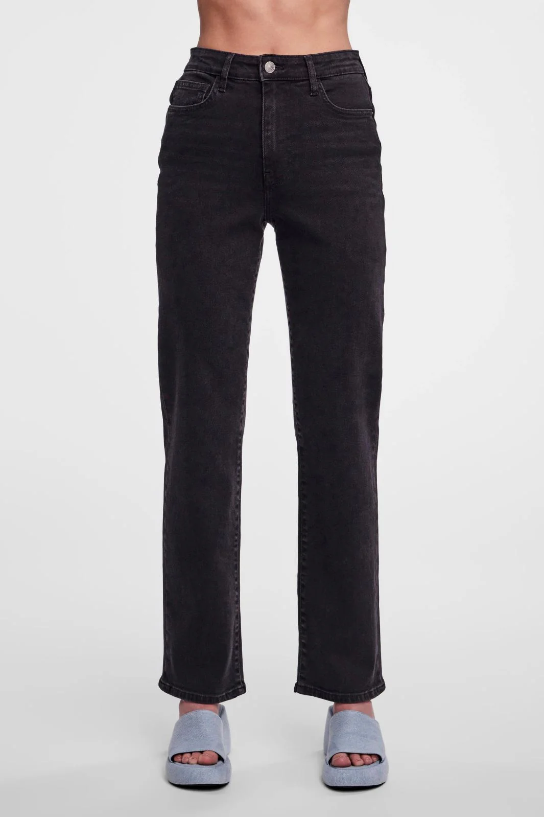 Pieces Pckelly Straight Jeans Bl102