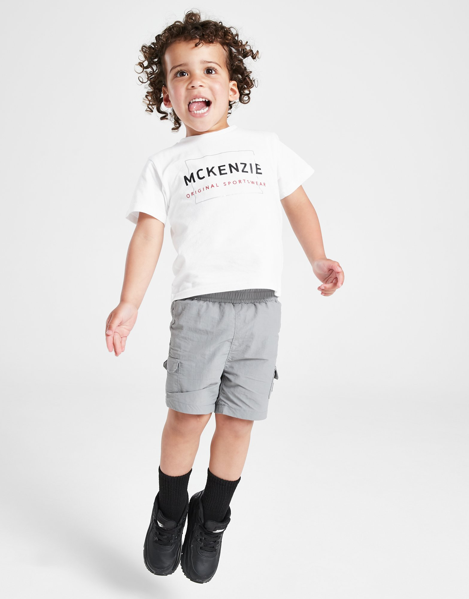 McKenzie Ensemble T-shirt/Short Carbon Bébé