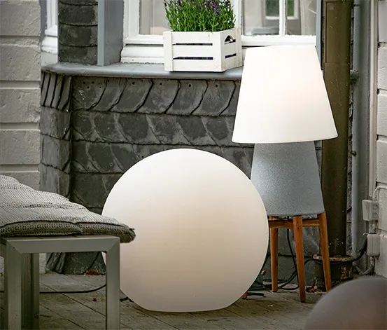 8 seasons design Solar-Leuchtkugel, 60 cm