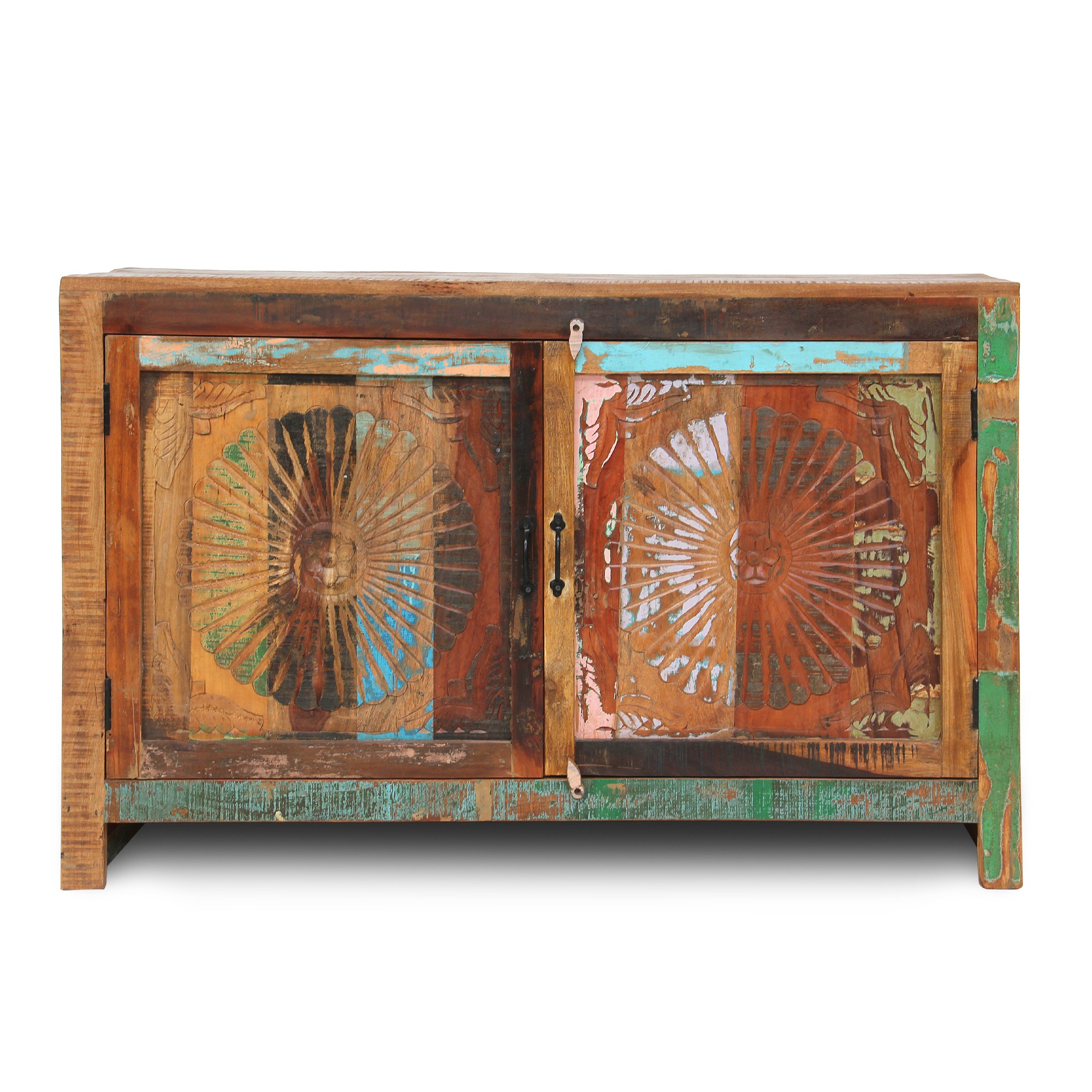 Sideboard 'Sune', natur, Restfarbe, T 45 cm, B 145 cm, H 90 cm von fischer's lagerhaus