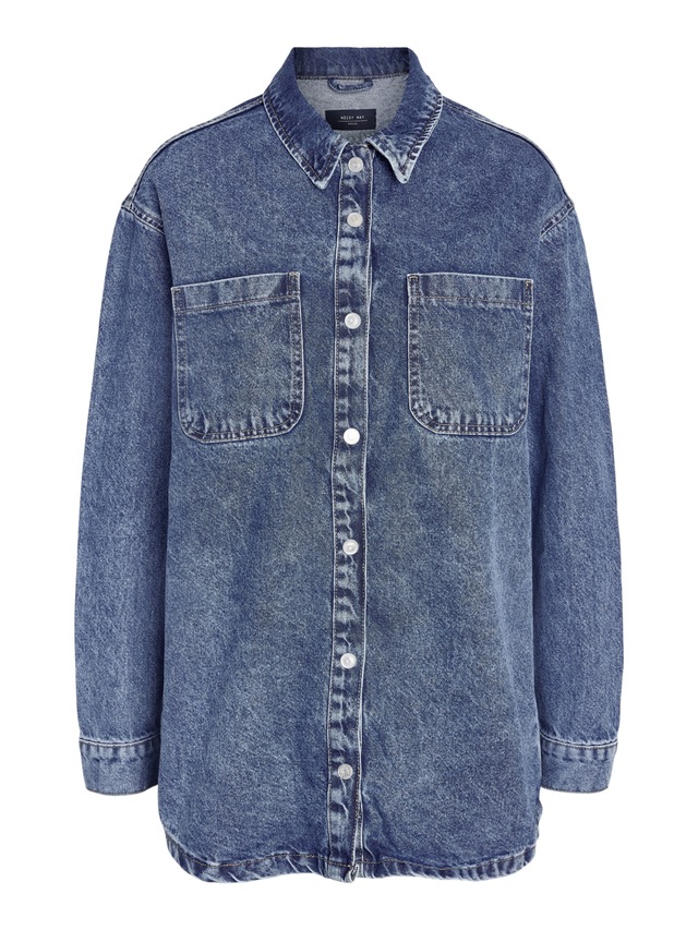 Noisy may Jeansjacke »NMALVA L/S DENIM SHACKET AZ351MB NOOS«
