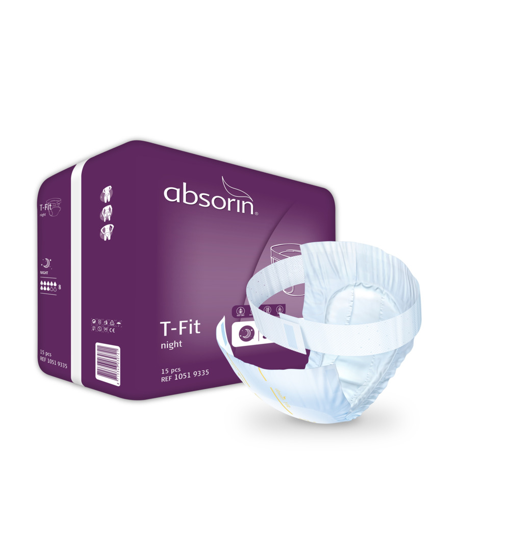 Absorin Comfort t-fit night maat XL (15 stuks)