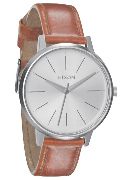 Nixon The Kensington Leather Saddle Damenuhr A108747