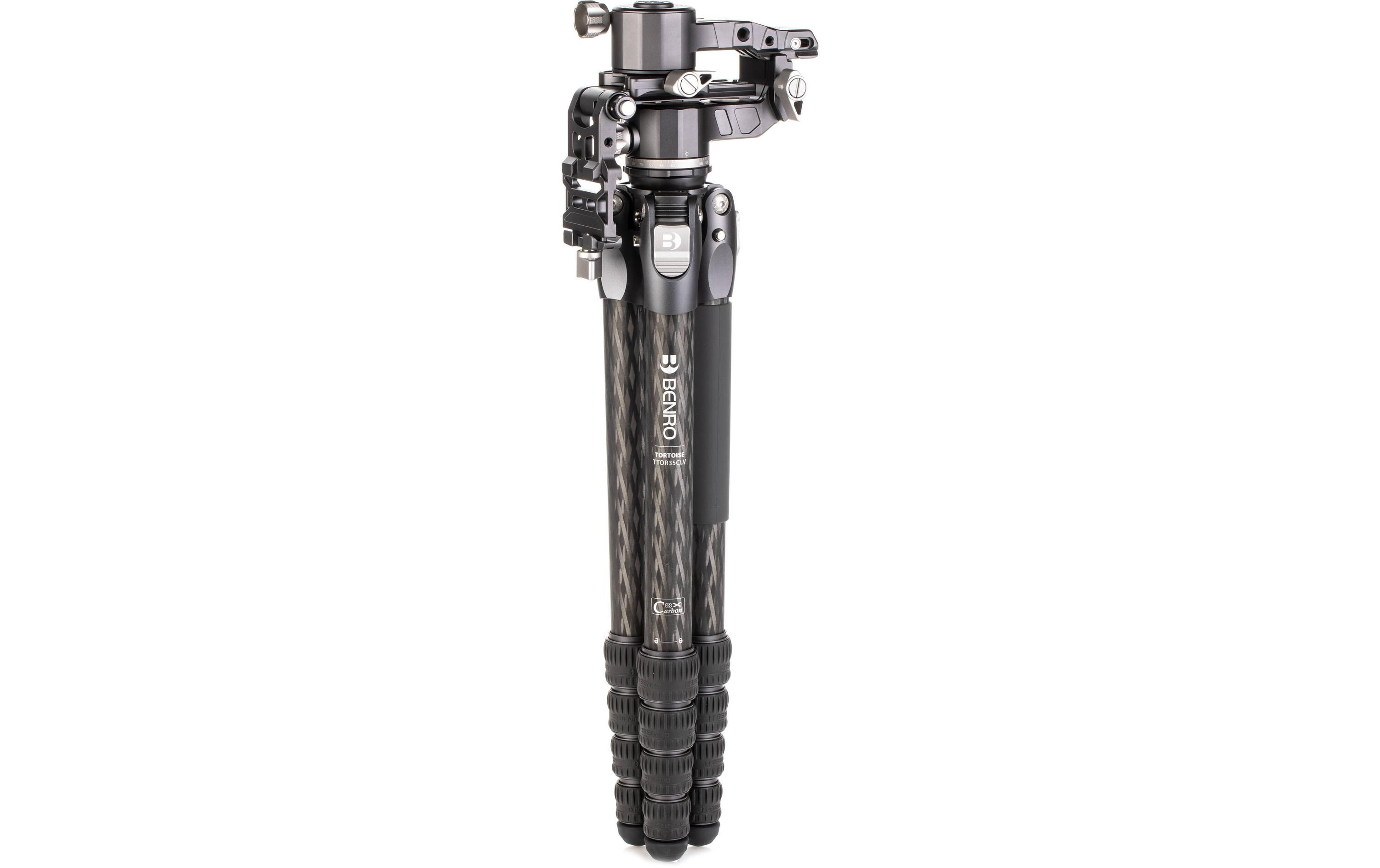 Stativ TTOR35CLVGH2F Tortoise Gimbal Kit<br>Kompaktes, leichtes Reisestativ mit hoher Tragfähigkeit und bemerkenswerter Stabilität