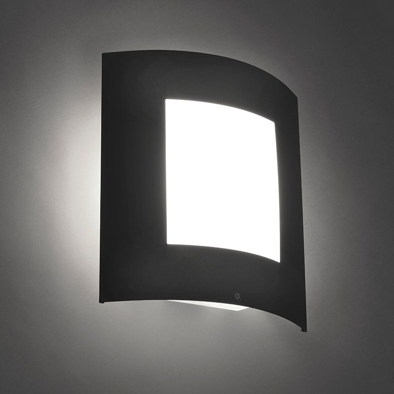 Buitenwandlamp antraciet IP44 - Emmerald 1