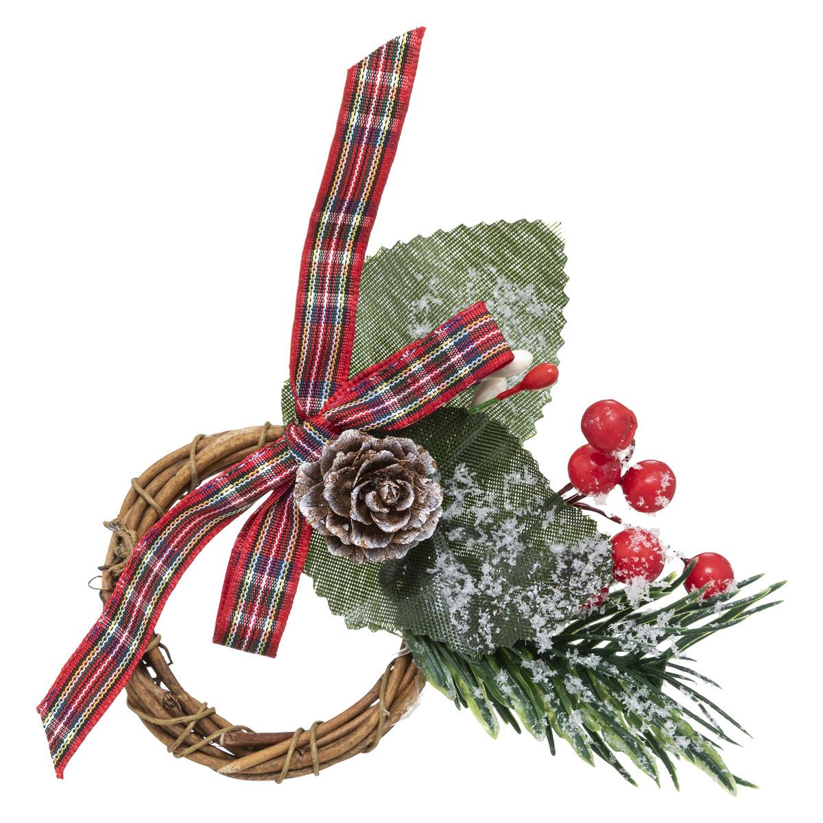 ROND DE SERVIETTE BRANCHE X2 PIECES