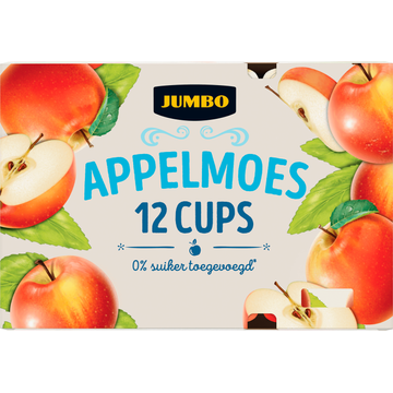Jumbo Appelmoes 12 x 100 g