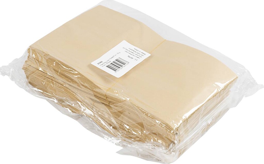 Papirposer - Brun - 27X9X15 CM - 50 G - 100 Stk