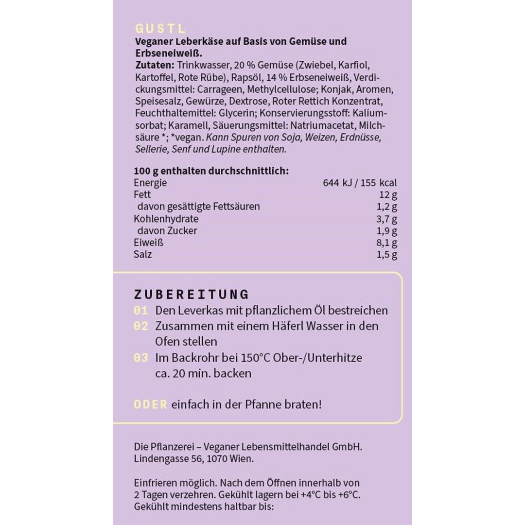 Die Pflanzerei Gustl Leverkas