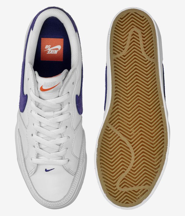 Nike SB Pogo Plus Iso Schuh (white court purple)