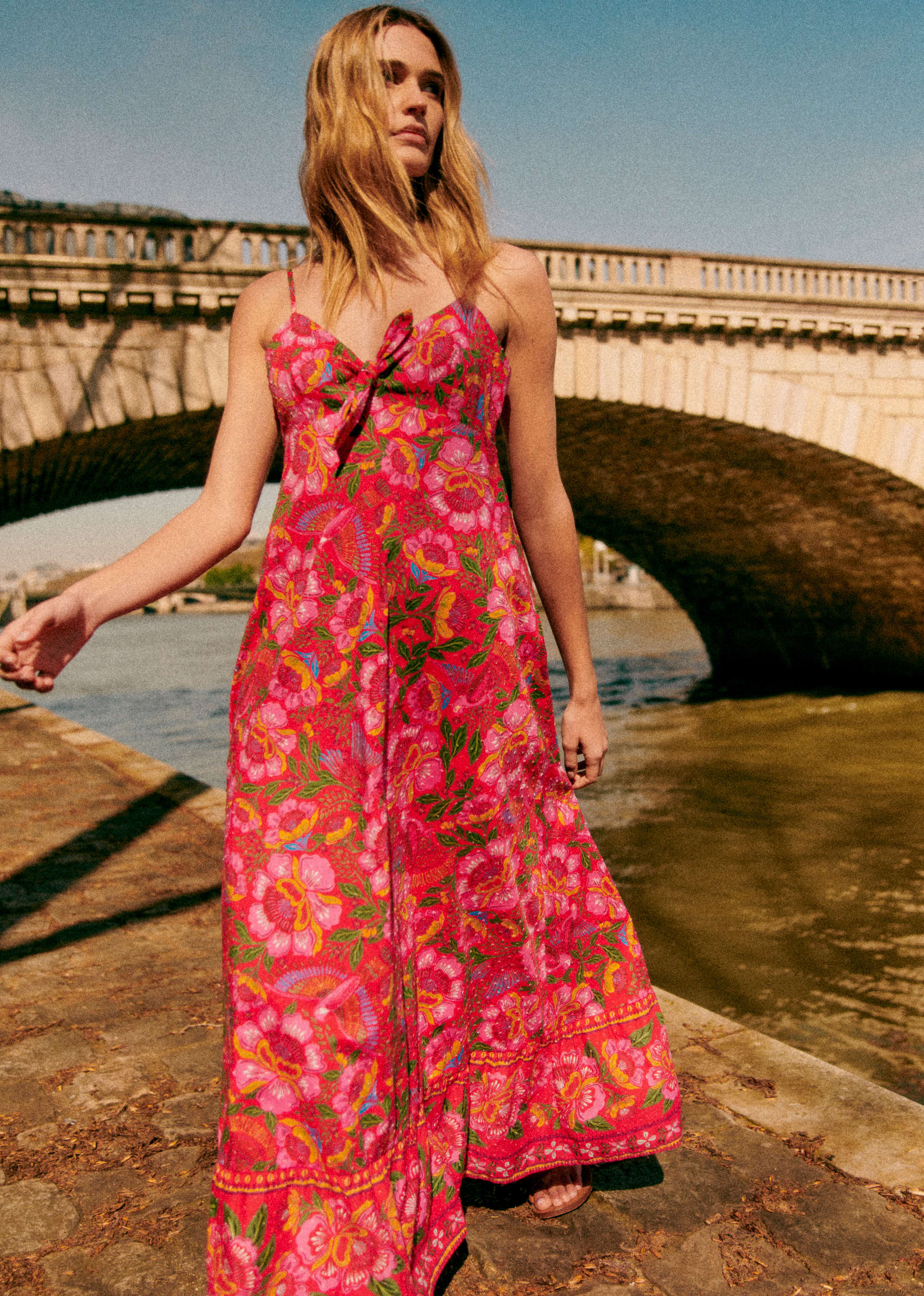 Robe Jolia - Sézane x FARM Rio - Floral bela - LES COMPOSANTES/DÉCOUVRIR 5906673