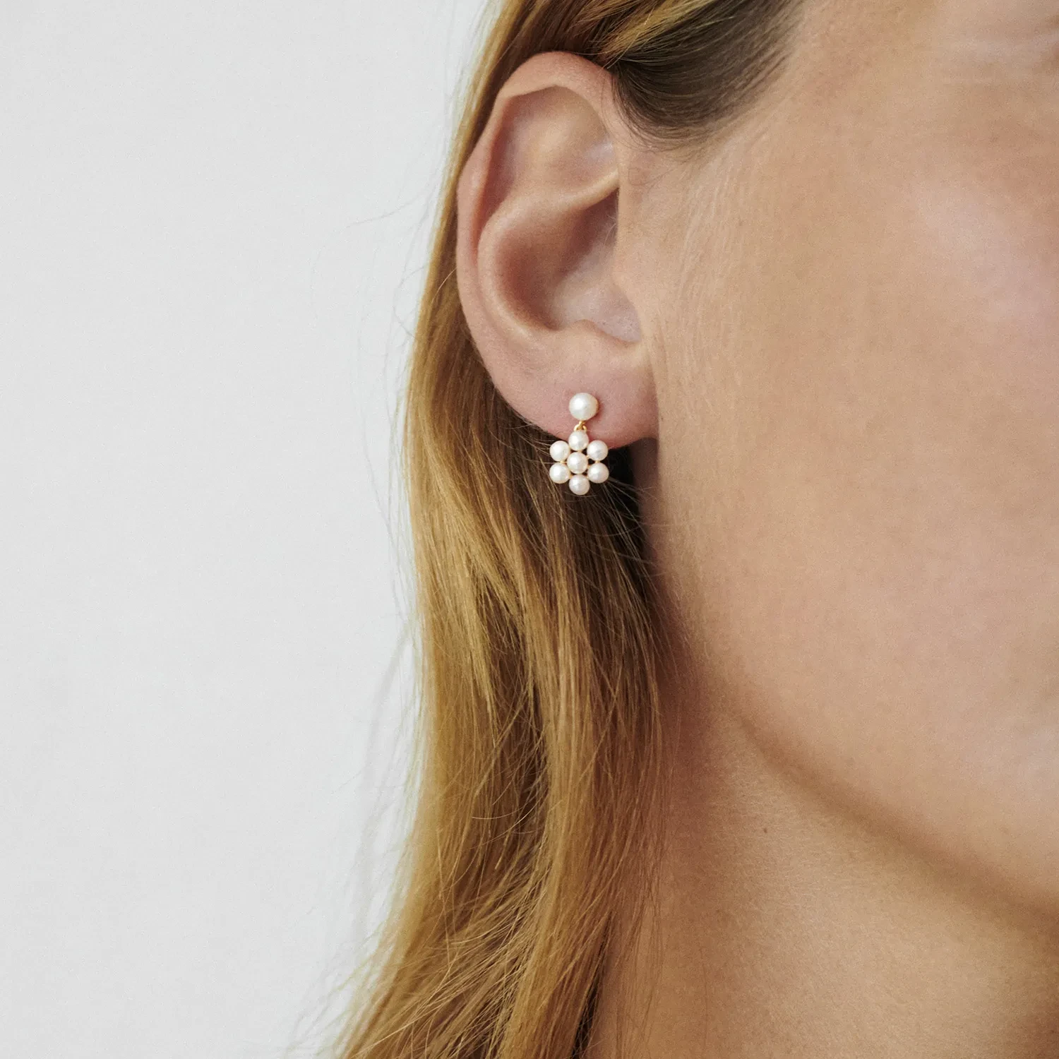 Pernille Corydon Ocean Bloom Øreringe Sølv E-444-S