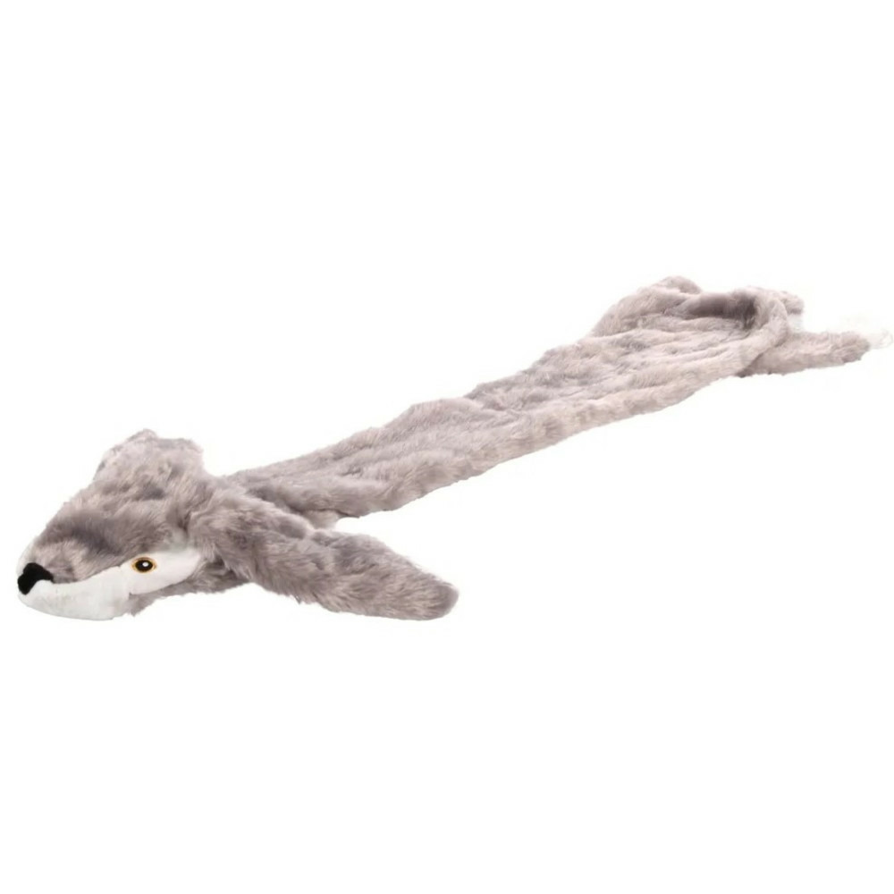 Jouet lapin alisa gris 55 cm pour chien