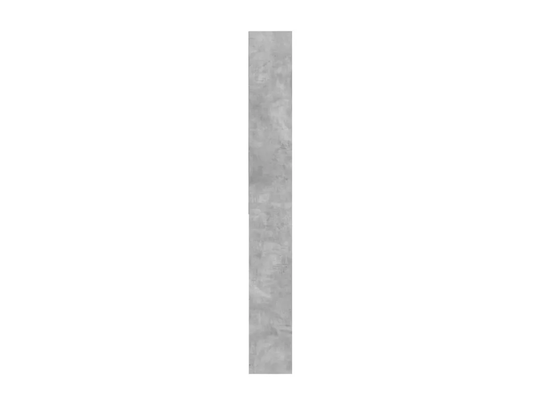 Meuble pour machine à laver Gris béton 64x24x190 cm