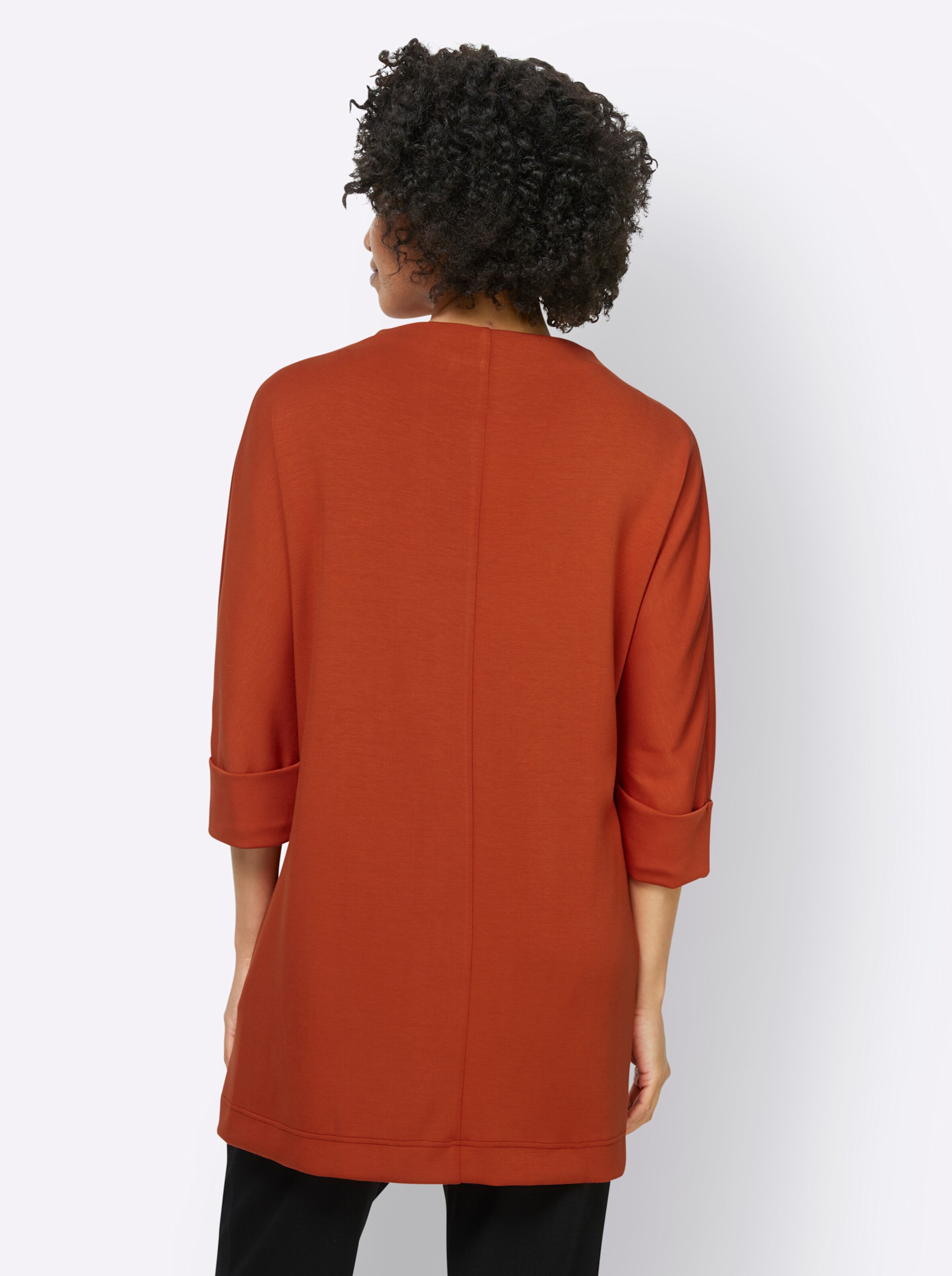 heine Longshirt in rostrot