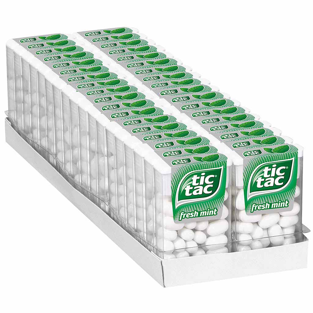 tic tac Fresh Mint 36x18g=648g MHD:22.11.25