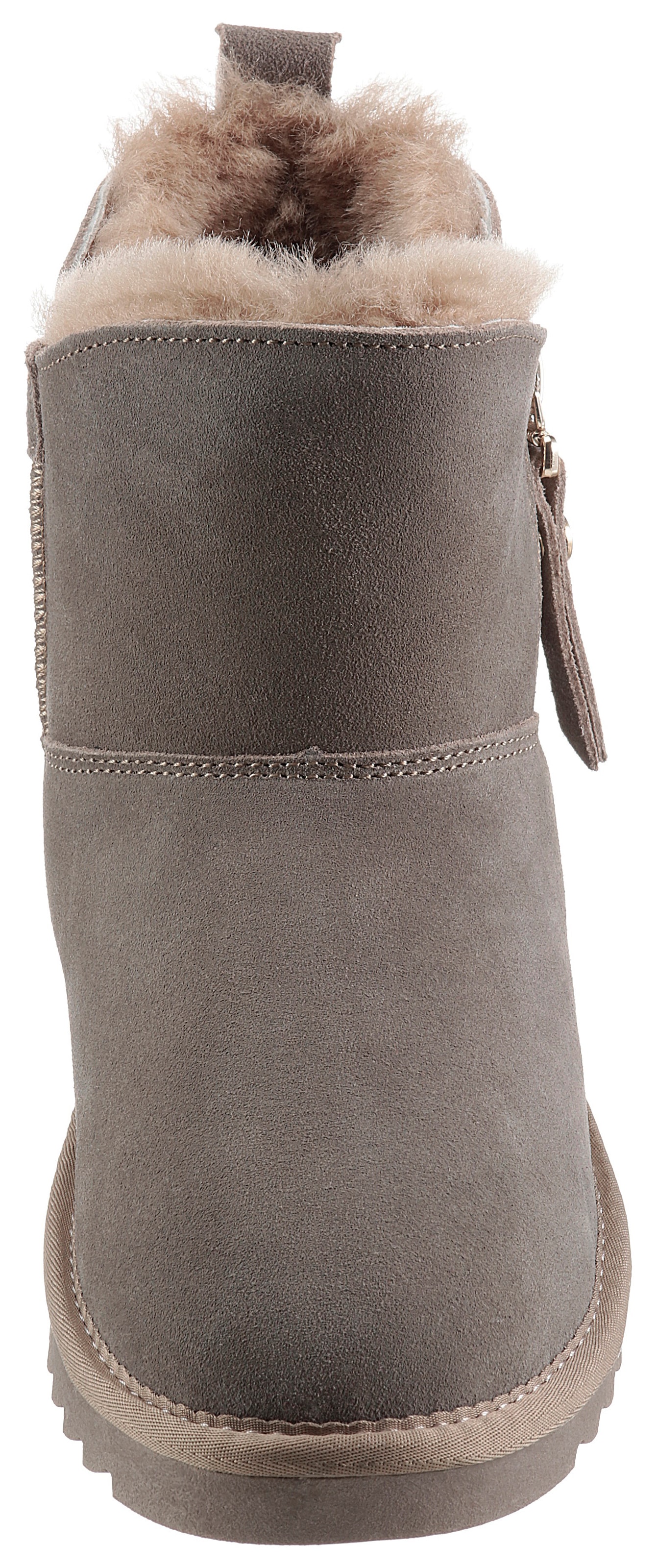 Ara Winterboots »ALASKA Short Zip«  Stiefel aus echtem Lammfell mit Reissverschluss, G-Weite (weit)