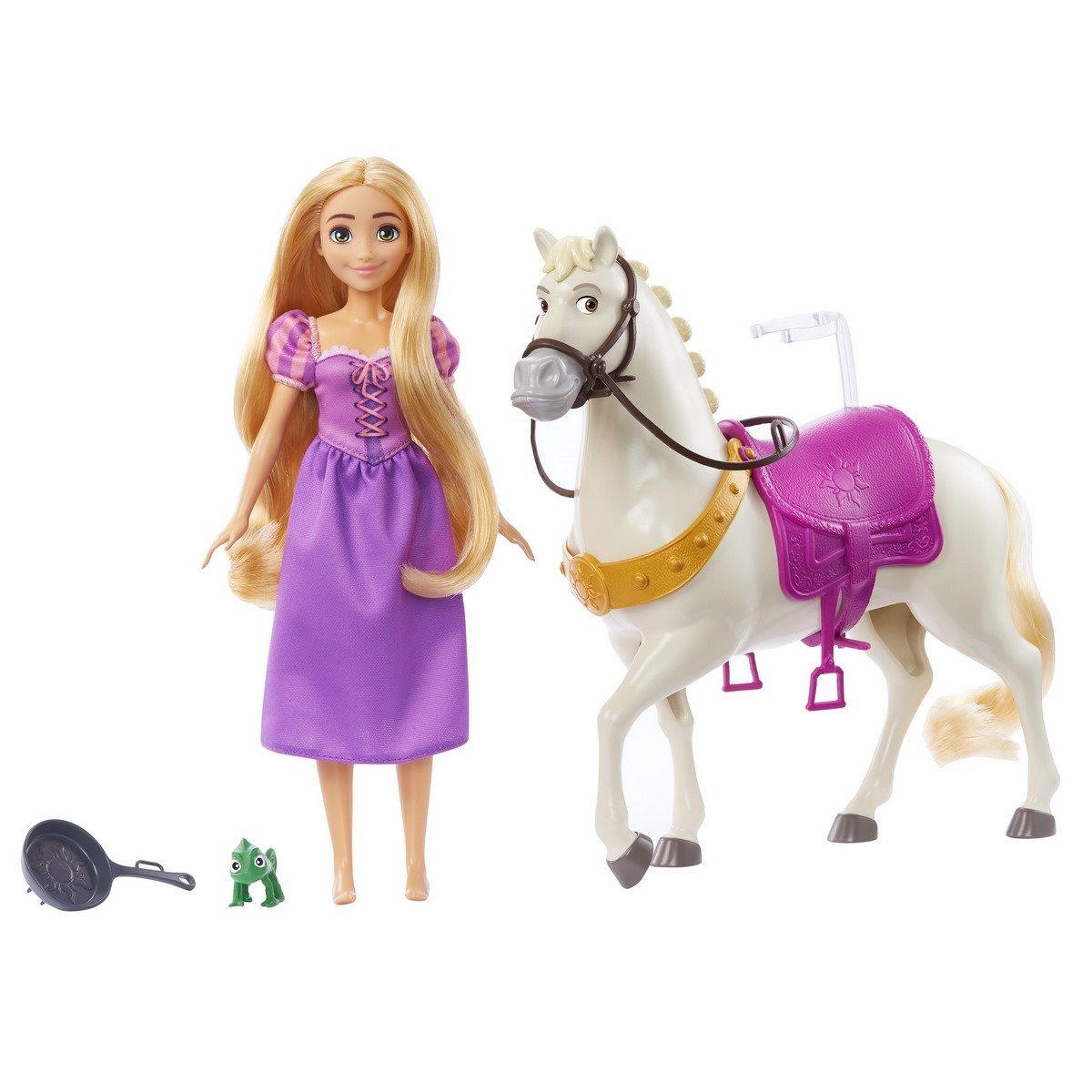 Coffret Poupée Raiponce et Maximus -  Princesses
