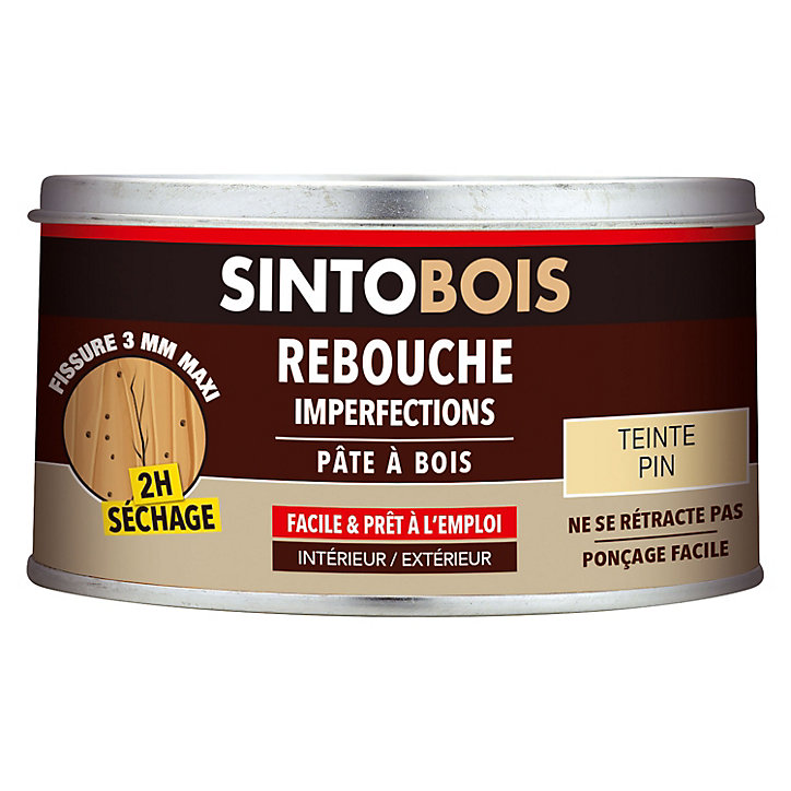 Pâte à bois Tradition Pin Sintobois 250ml