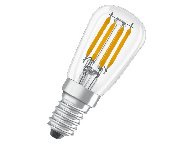 OSRAM SPECIAL - LED-filament-lyspære - form: T26 - klar finish - E14 - 2.8 W (tilsvarende 25 W) - klasse F - varmt hvidt lys - 2700 K