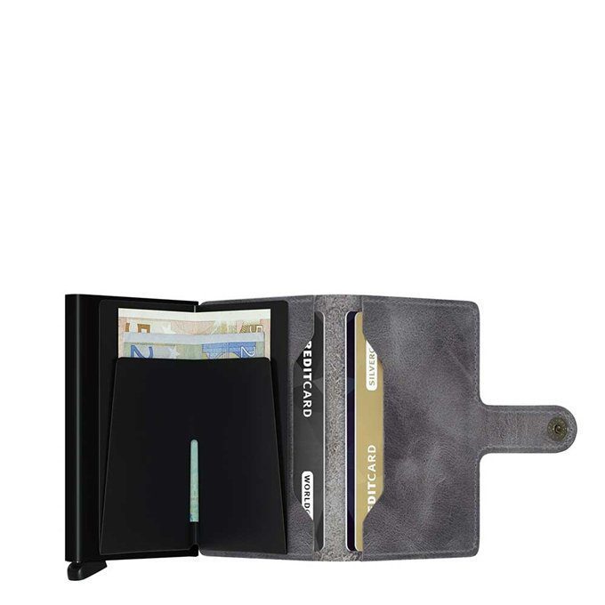 Secrid Miniwallet Grey – Black