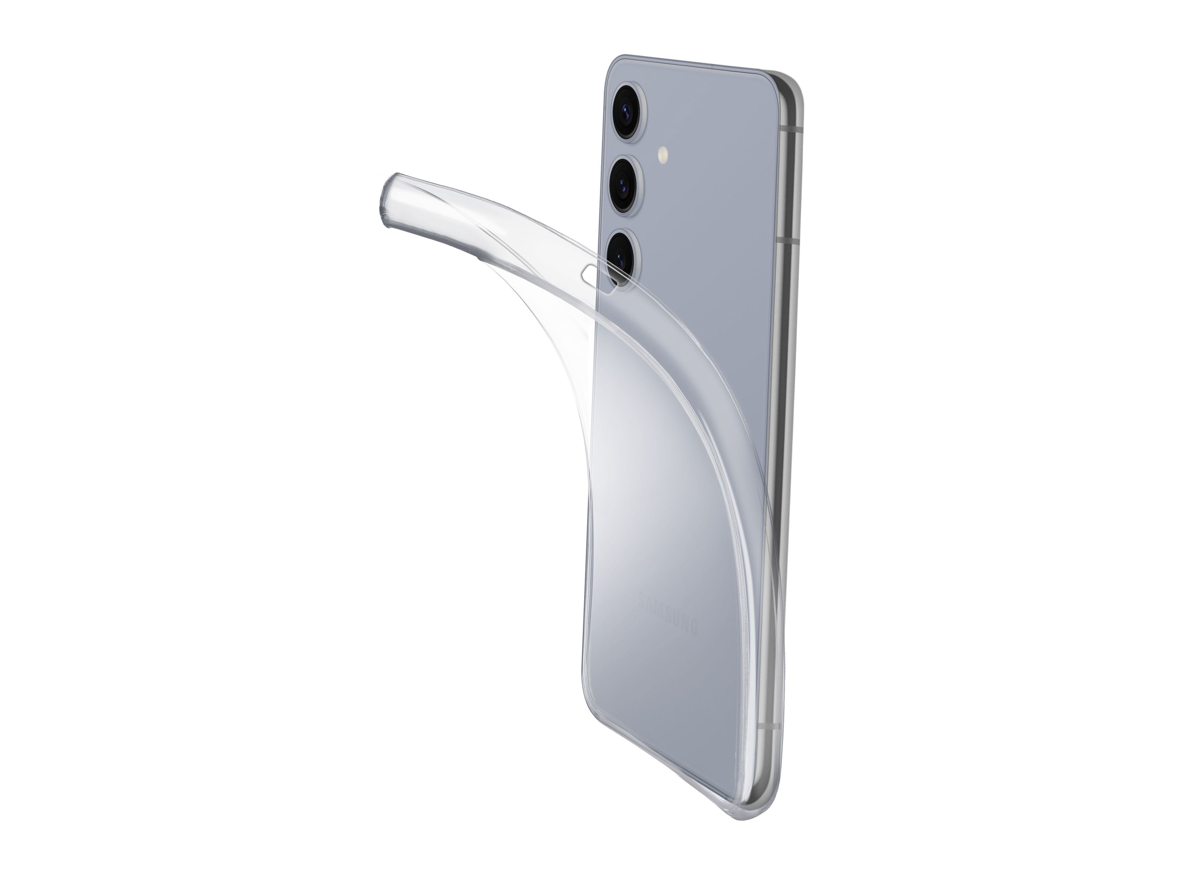 CAPA CELLULARLINE SAMSUNG S25  FINA TRANSP