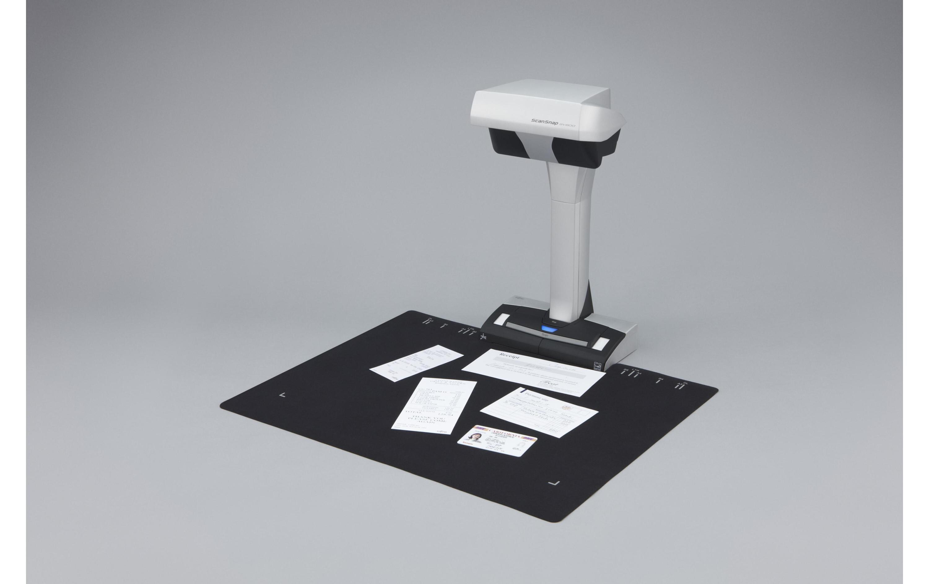 Buchscanner ScanSnap SV600<br>Neue Perspektive für das Scannen